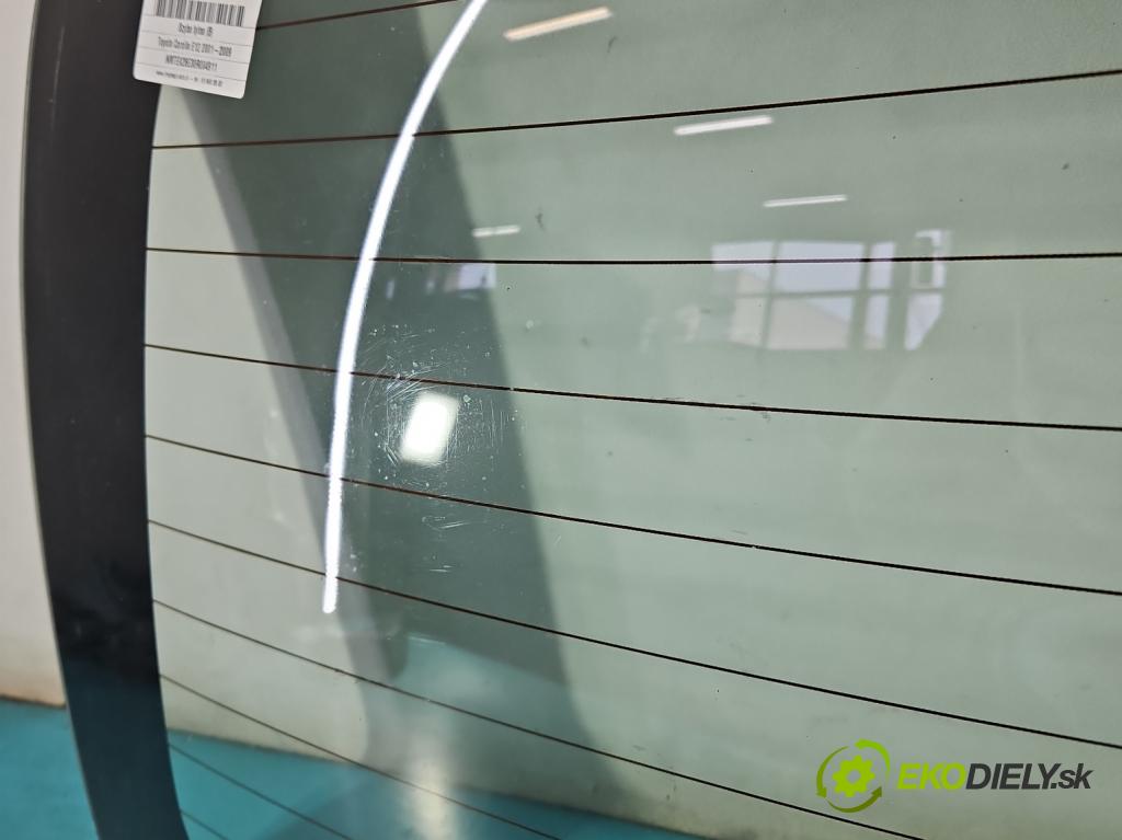Toyota Corolla E12 2001-2009 2.0 d4d 90 hp manual 66 kW 1995 cm3 5- sklo zadní  (Okna zadní)