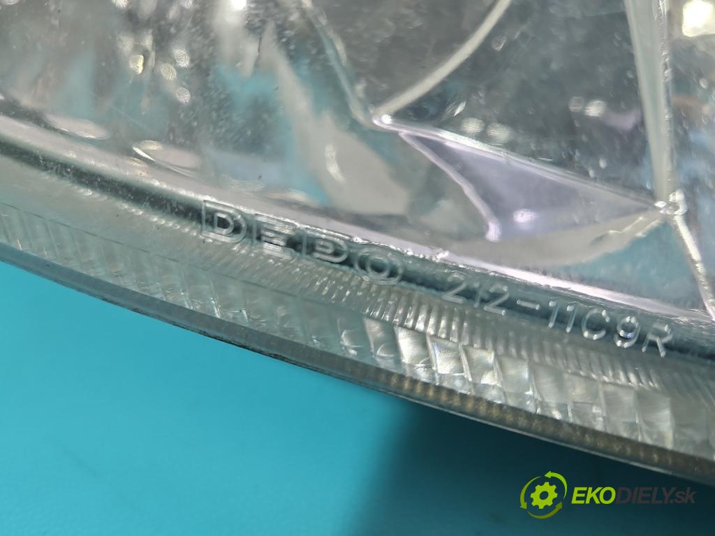 Toyota Corolla E12 2001-2009 2.0 d4d 90 HP manual 66 kW 1995 cm3 5- Reflektor: pravý  (Pravé)