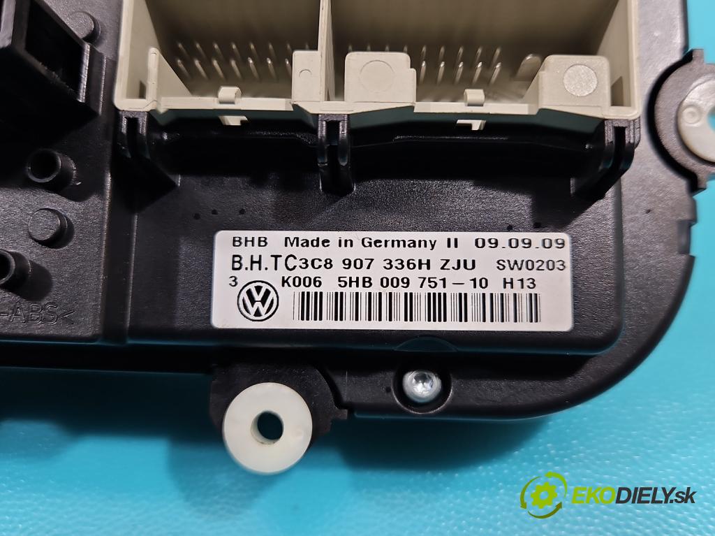 Vw Golf plus 2.0 tdi 110 hp manual 81 kW 1968 cm3 5- palubní deska panel topení 3C8907336H