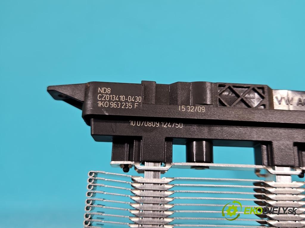 Vw Golf plus 2.0 tdi 110 hp manual 81 kW 1968 cm3 5- radiátor 1K0963235F (Radiátory topení)