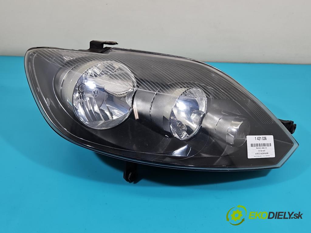 Vw Golf plus 2.0 tdi 110 HP manual 81 kW 1968 cm3 5- Reflektor: pravý  (Pravé)