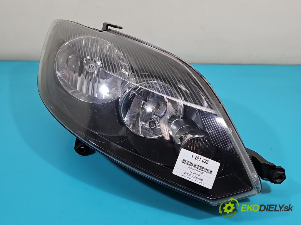 Vw Golf plus 2.0 tdi 110 HP manual 81 kW 1968 cm3 5- Reflektor: pravý  (Pravé)