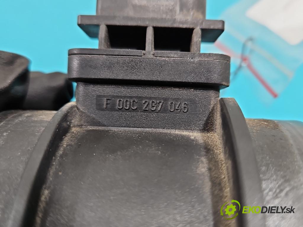 Vw Golf plus 2.0 tdi 110 HP manual 81 kW 1968 cm3 5- průtokoměr: 0281002735 (Váhy vzduchu)