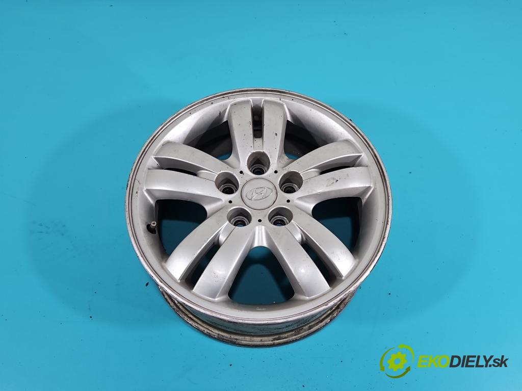 Hyundai Tucson I 2004-2009 2.0 CRDi 16v 140 HP manual 103 kW 1991 cm3 5- Felga hliník: 16" komplet
