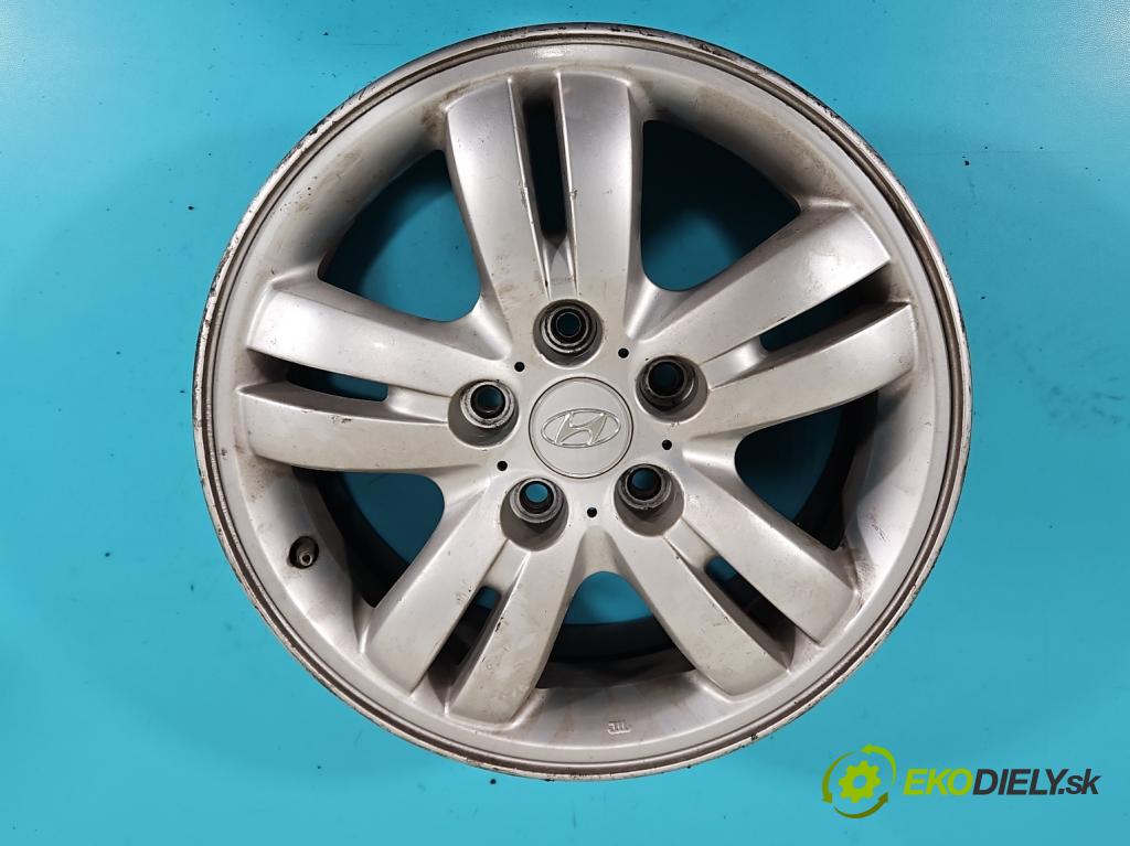 Hyundai Tucson I 2004-2009 2.0 CRDi 16v 140 HP manual 103 kW 1991 cm3 5- Felga hliník: 16" komplet