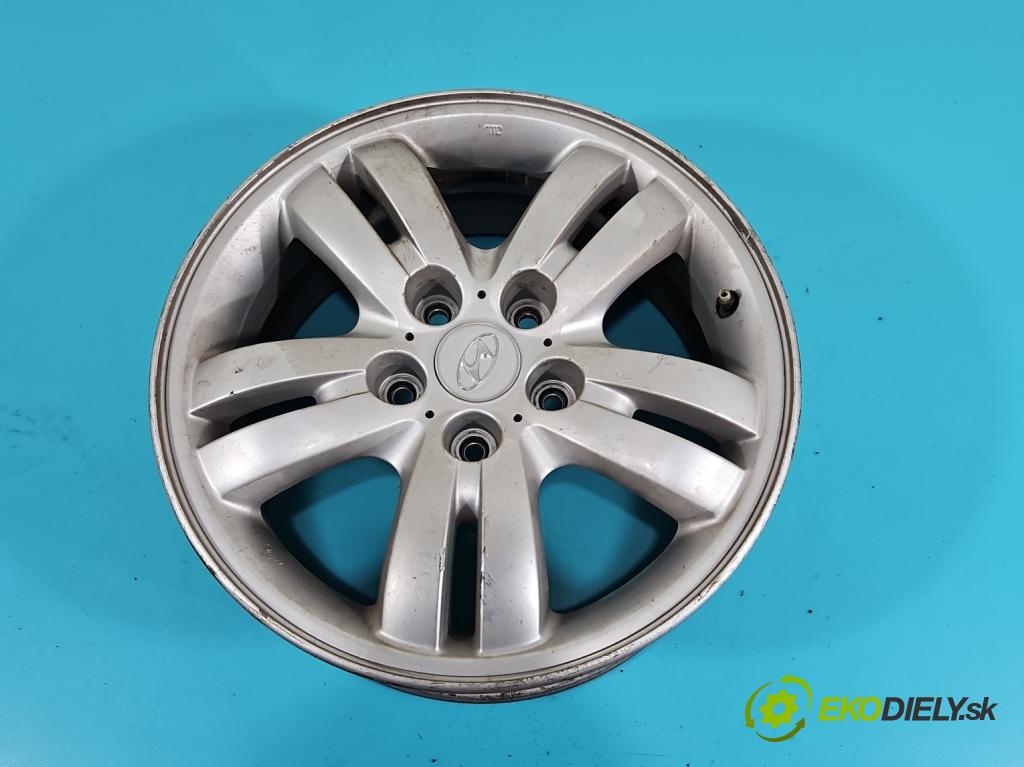 Hyundai Tucson I 2004-2009 2.0 CRDi 16v 140 HP manual 103 kW 1991 cm3 5- Felga hliník: 16" komplet