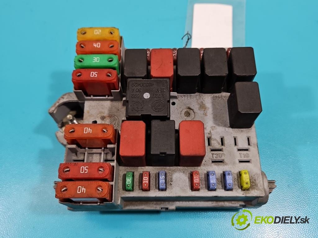 Fiat Bravo II 2007-2014 1.4 T-JET 120 hp manual 88 kW 1368 cm3 5- skříňka pojistková 51790930 (Pojistkové skříňky)