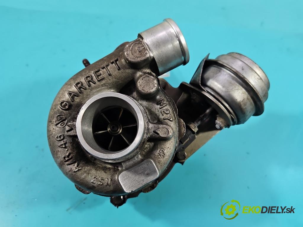 Hyundai Tucson I 2004-2009 2.0 CRDi 16v 140 hp manual 103 kW 1991 cm3 5- Turbodmychadlo 757886-3 (Turbodúchadla (kompletní))