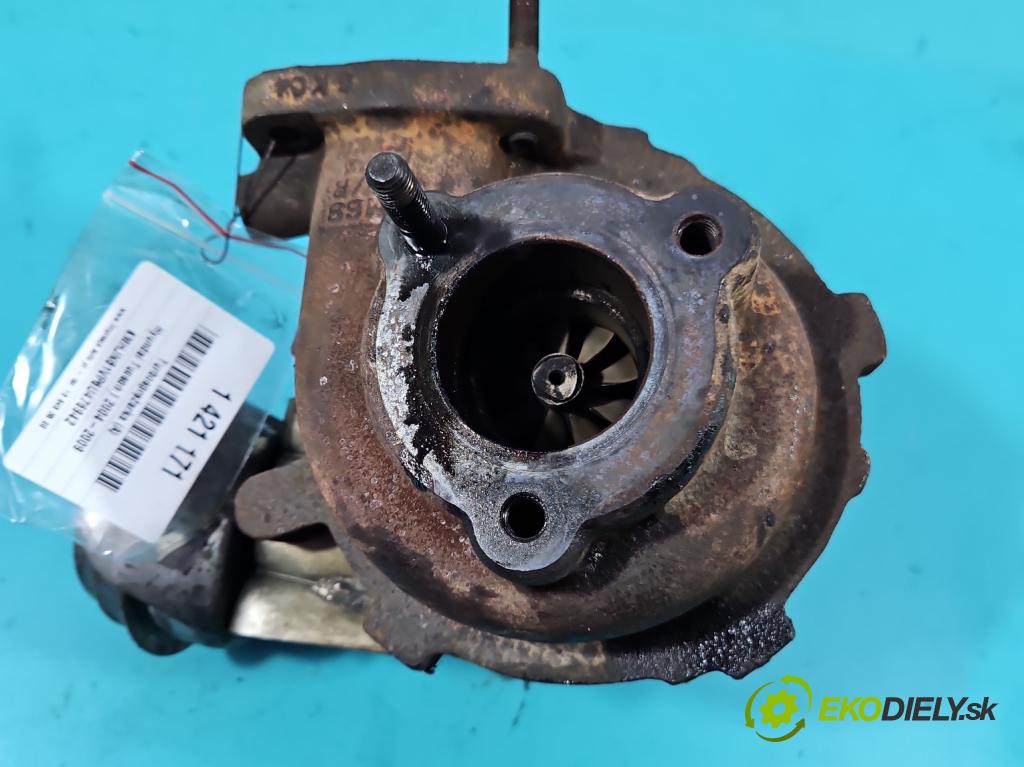 Hyundai Tucson I 2004-2009 2.0 CRDi 16v 140 hp manual 103 kW 1991 cm3 5- Turbodmychadlo 757886-3 (Turbodúchadla (kompletní))
