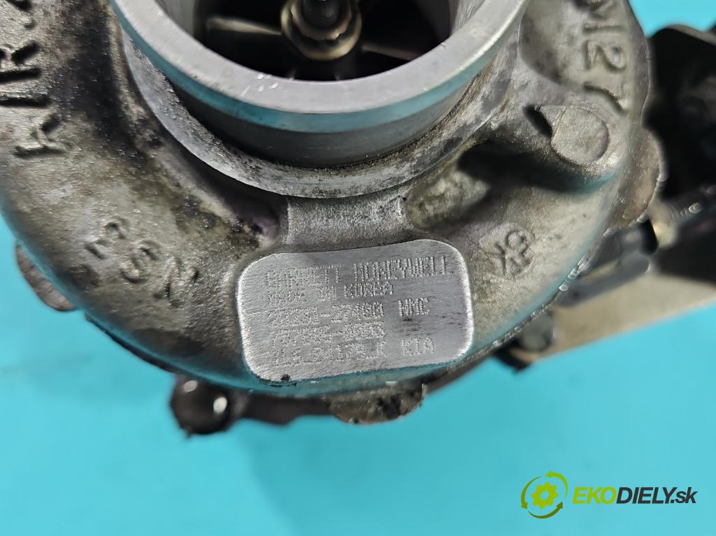 Hyundai Tucson I 2004-2009 2.0 CRDi 16v 140 hp manual 103 kW 1991 cm3 5- Turbodmychadlo 757886-3 (Turbodúchadla (kompletní))