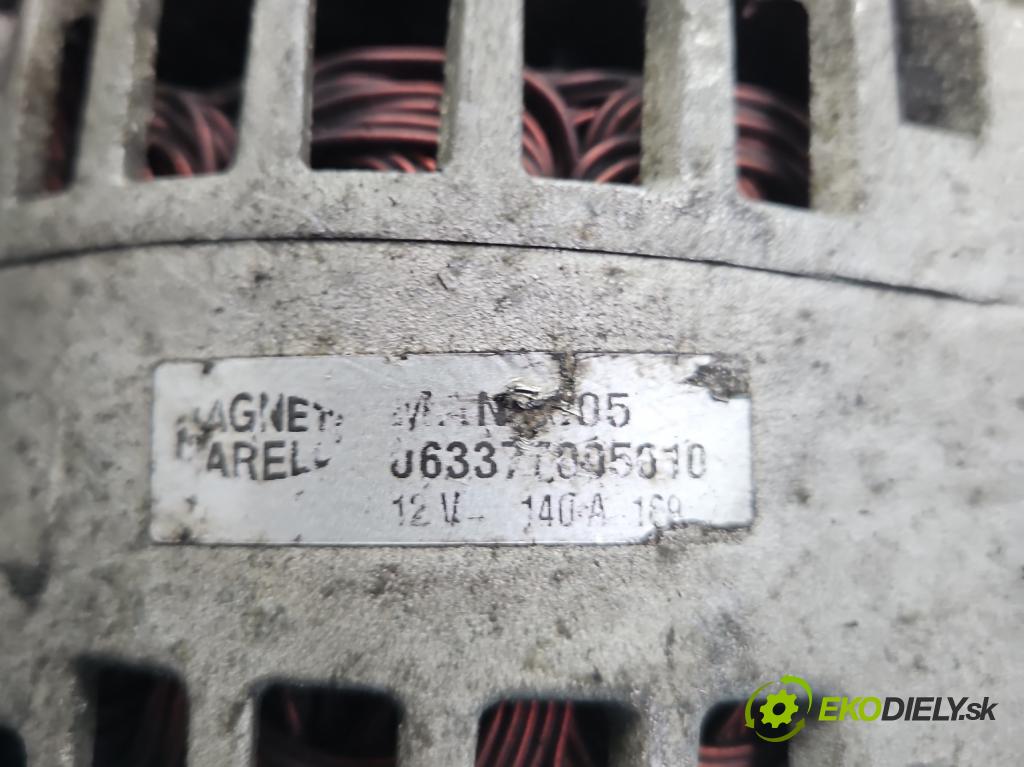 Fiat Sedici 1.9 jtd 120 HP manual 88 kW 1910 cm3 5- Alternator 063377005010 (Alternátory)