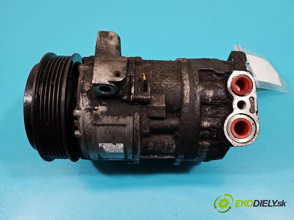 Fiat Sedici 1.9 jtd 120 HP manual 88 kW 1910 cm3 5- Kompresor: klimatizácie 55701201 (Kompresory klimatizácie)