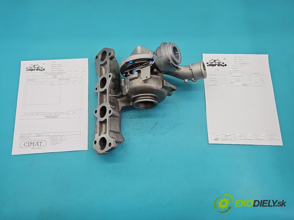 Fiat Sedici 1.9 jtd 120 HP manual 88 kW 1910 cm3 5- turbodúchadlo, turbo repasovaná 767837-1