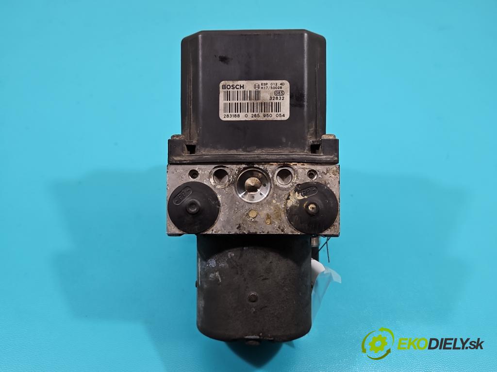 Vw Passat B5 1995-2005 2.8 V6 193 HP manual 142 kW 2771 cm3 4- čerpadlo abs 0265950054 (Pumpy ABS)