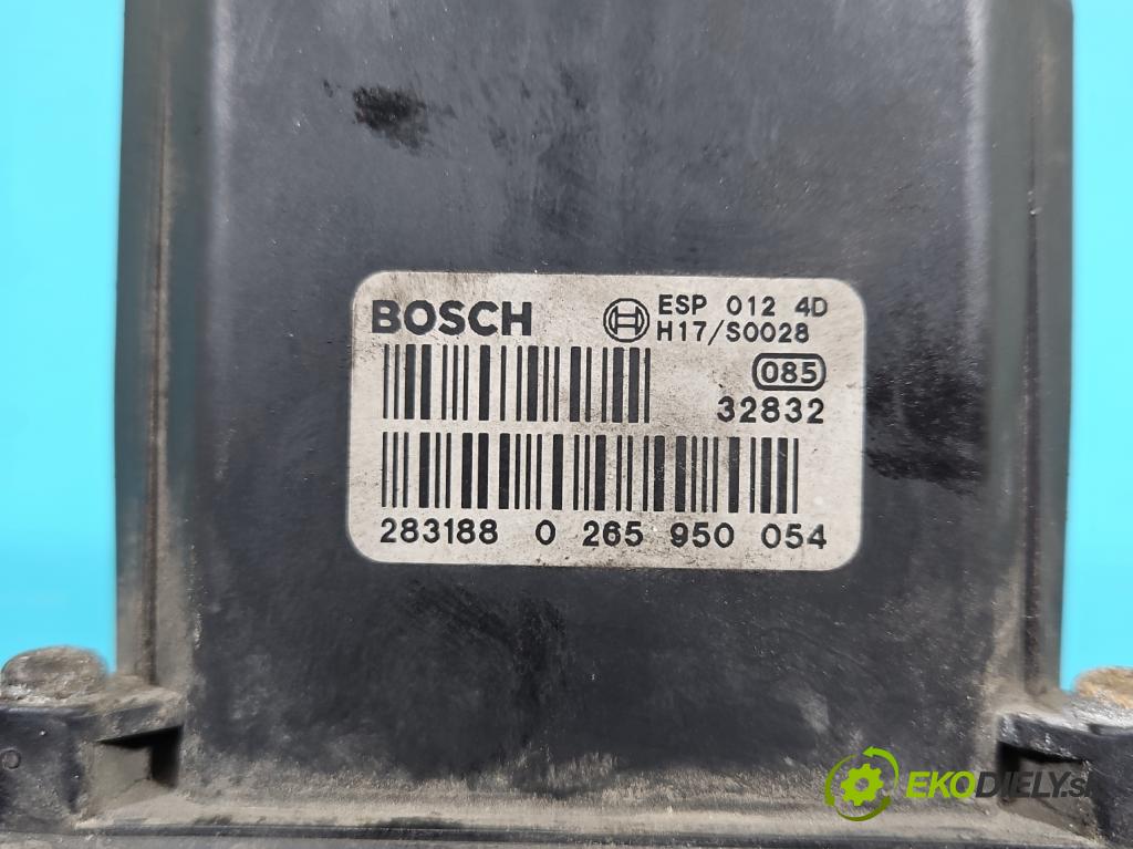 Vw Passat B5 1995-2005 2.8 V6 193 HP manual 142 kW 2771 cm3 4- čerpadlo abs 0265950054 (Pumpy ABS)