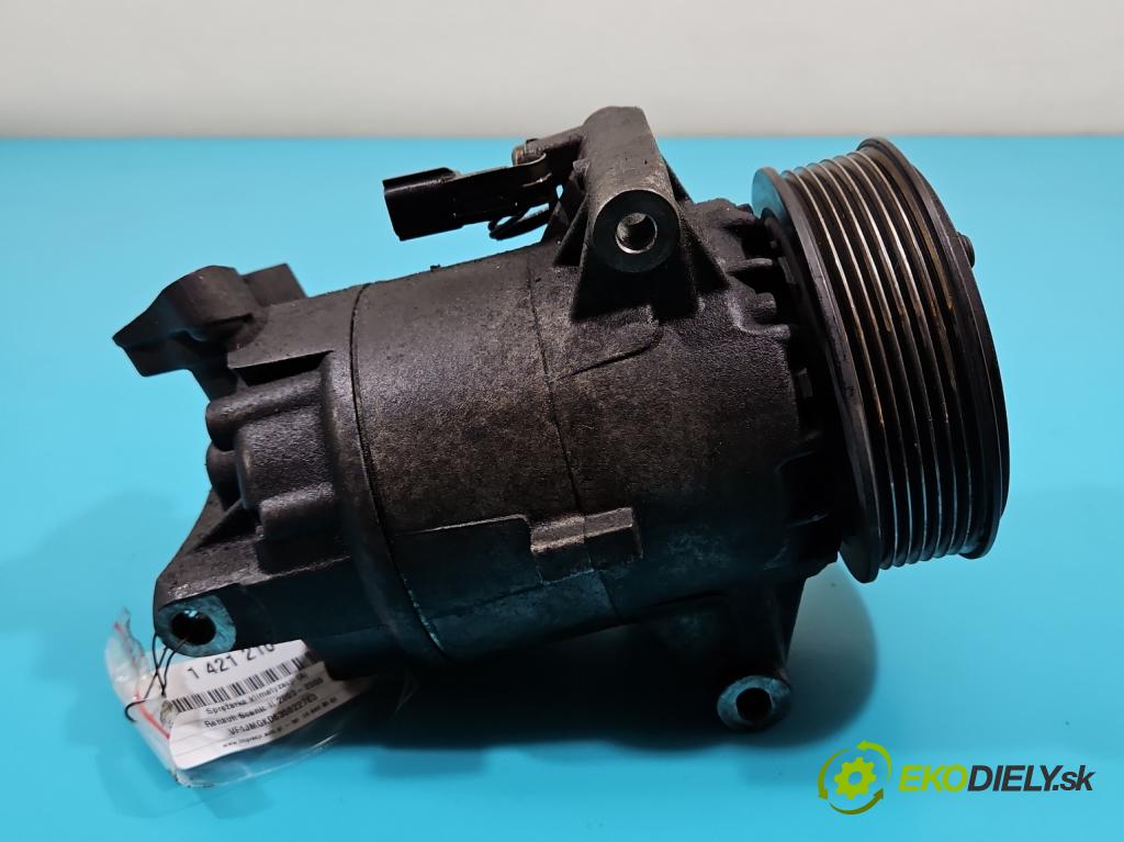 Renault Scenic II 2003-2009 2.0 dci 150 HP manual 110 kW 1995 cm3 5- Kompresor: klimatizácie 8200356576 (Kompresory klimatizácie)