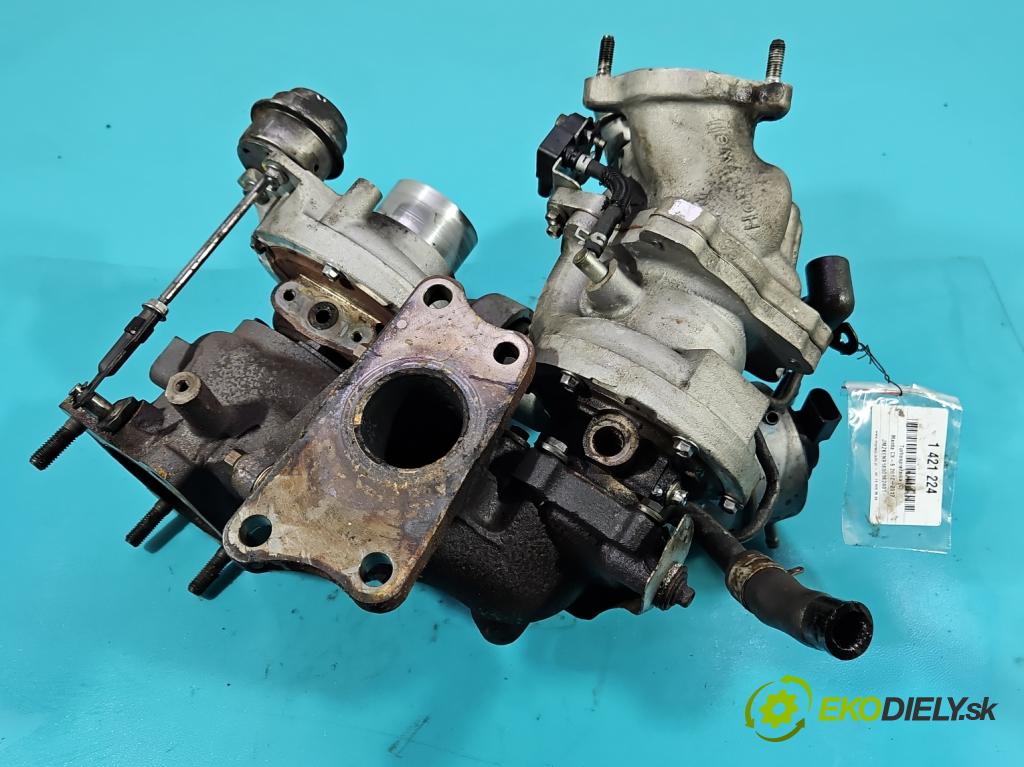 Mazda CX-5 I 2012-2017 2.2 D SKYACTIV: 150 hp manual 110 kW 2191 cm3 5- Turbodmychadlo SH01-13700 (Turbodúchadla (kompletní))