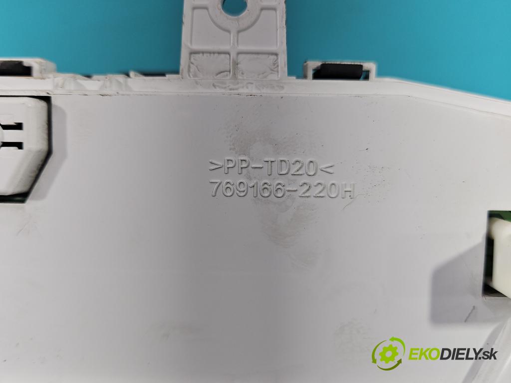 Mitsubishi Outlander II 2006-2013 2.0 DI-D 140 HP manual 103 kW 1968 cm3 5- prístrojovka/ budíky 769166-220H (Prístrojové dosky, displeje)
