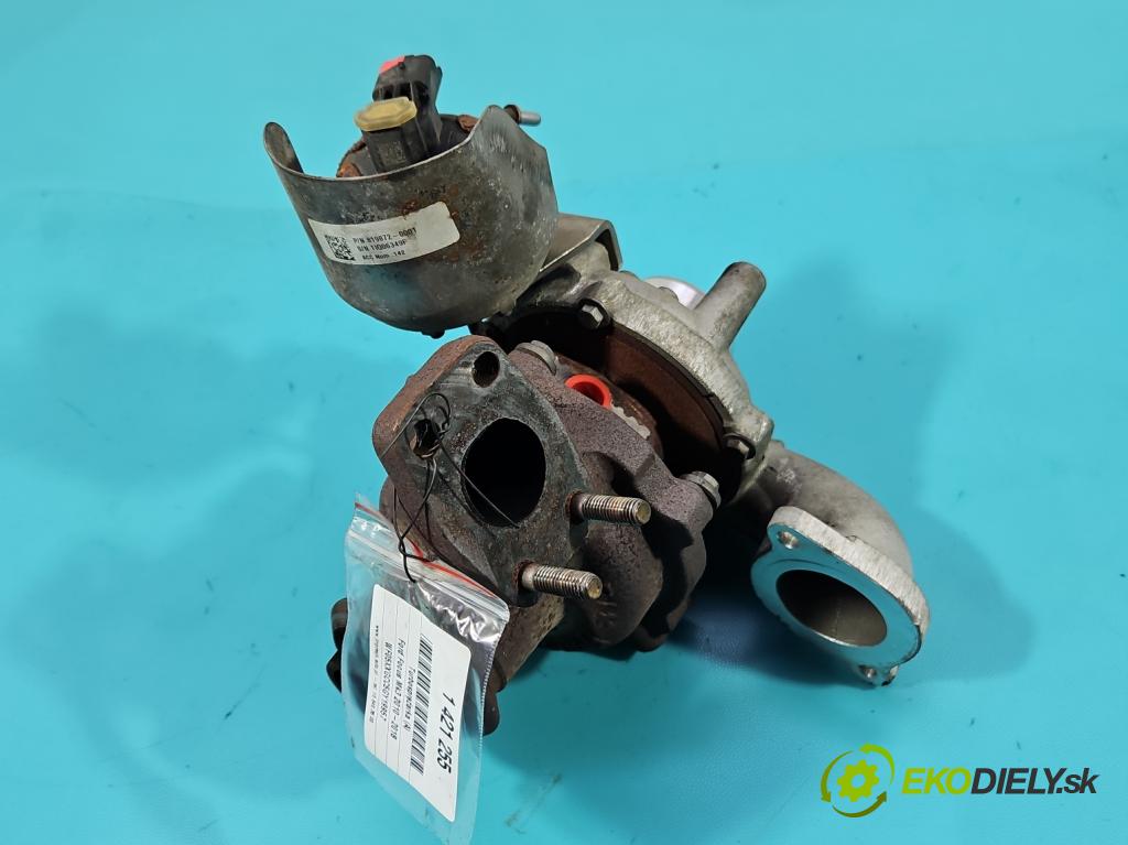 Ford Focus Mk3 2010-2018 1.5 tdci 95 hp manual 70 kW 1499 cm3 5- Turbodmychadlo 819872-1 (Turbodúchadla (kompletní))