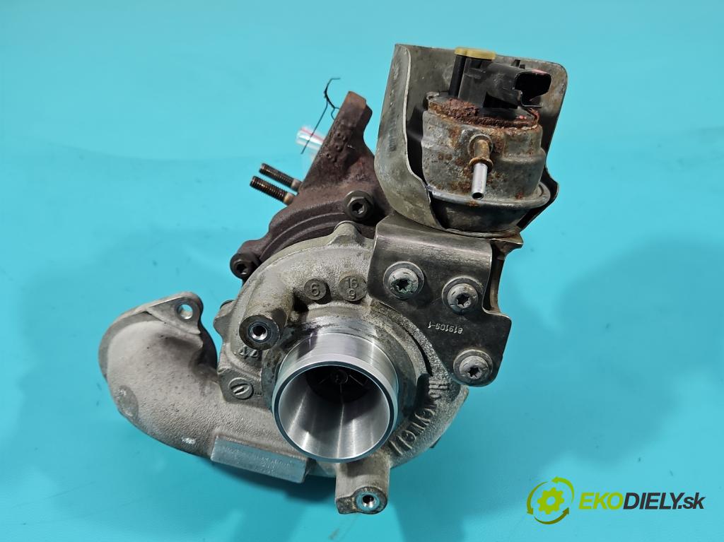 Ford Focus Mk3 2010-2018 1.5 tdci 95 hp manual 70 kW 1499 cm3 5- Turbodmychadlo 819872-1 (Turbodúchadla (kompletní))