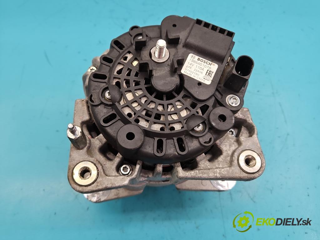 Skoda Fabia II 2007-2014 1.6 tdi 75 HP manual 55 kW 1598 cm3 5- Alternator 97402160 (Alternátory)