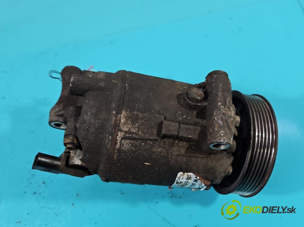 Skoda Fabia II 2007-2014 1.6 tdi 75 HP manual 55 kW 1598 cm3 5- Kompresor: klimatizácie 5N0820803E (Kompresory klimatizácie)