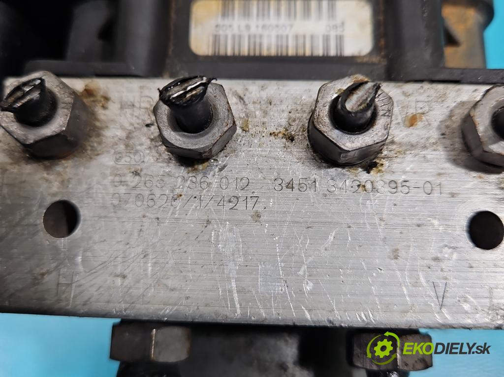 Bmw X3 E83 2003-2010 2.0d 150 HP manual 110 kW 1995 cm3 5- čerpadlo abs 0265236012 (Pumpy ABS)