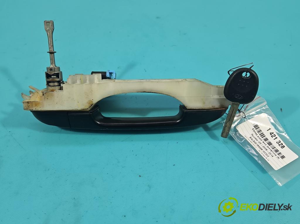 Hyundai I20 I 2008-2014 1.2 16v 78 HP manual 57,2 kW 1248 cm3 5- rukoväť predné ľavé mimo:  (Vonkajšie predné ľavé)