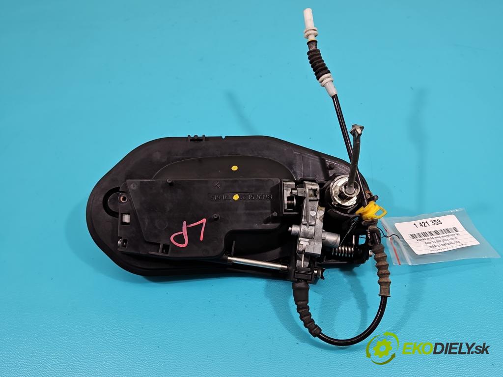 Bmw X3 E83 2003-2010 2.0d 150 HP manual 110 kW 1995 cm3 5- rukoväť predné ľavé mimo: 7191615 (Vonkajšie predné ľavé)