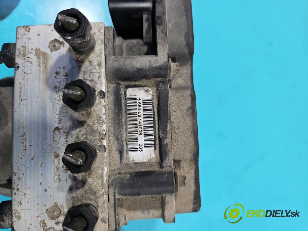 Hyundai I20 I 2008-2014 1.2 16v 78 HP manual 57,2 kW 1248 cm3 5- čerpadlo abs 0265237019 (Pumpy ABS)