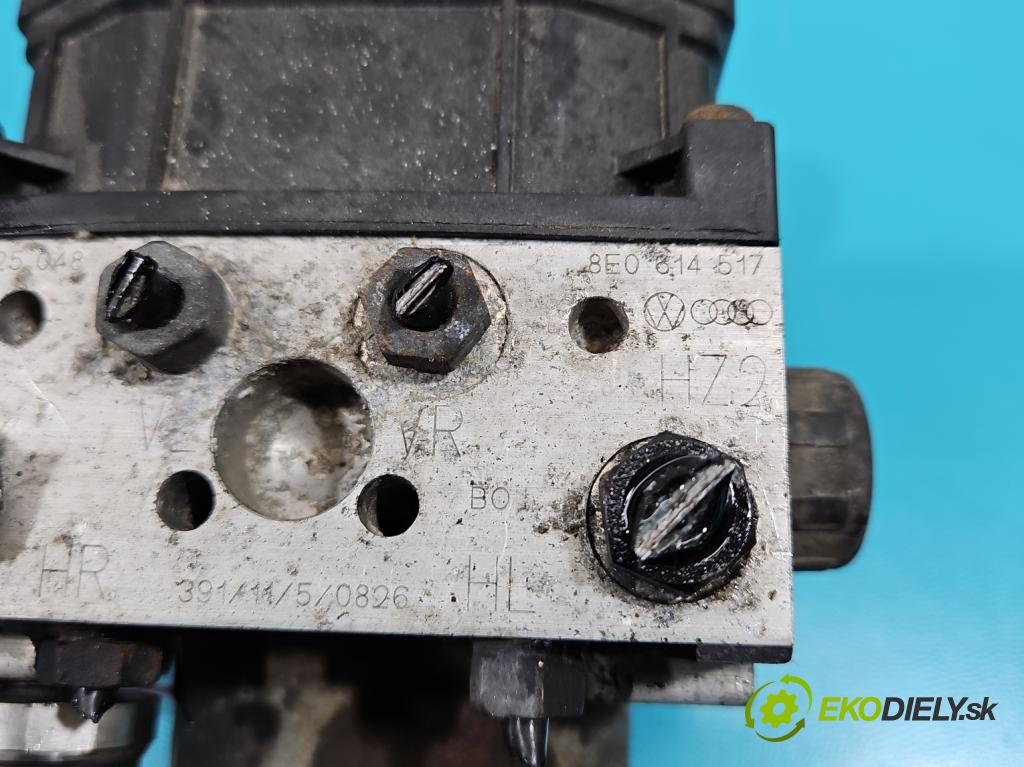 Audi A4 B6 2000-2004 1.9 TDi 131 HP manual 96 kW 1896 cm3 4- čerpadlo abs 0265225048 (Pumpy ABS)