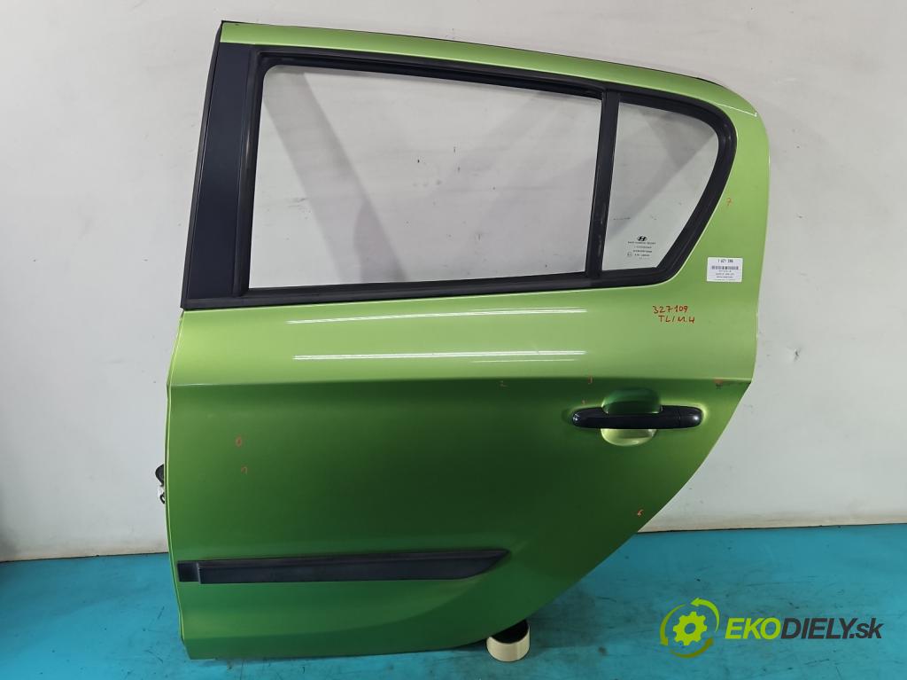 Hyundai I20 I 2008-2014 1.2 16v 78 HP manual 57.2 kW 1248 cm3 5- dvere zadné ľavé  (Kľučka dverí ostatné)