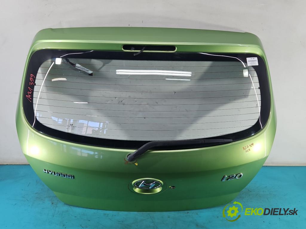Hyundai I20 I 2008-2014 1.2 16v 78 hp manual 57,2 kW 1248 cm3 5- zadní kufrové dveře  (Zadní kapoty)