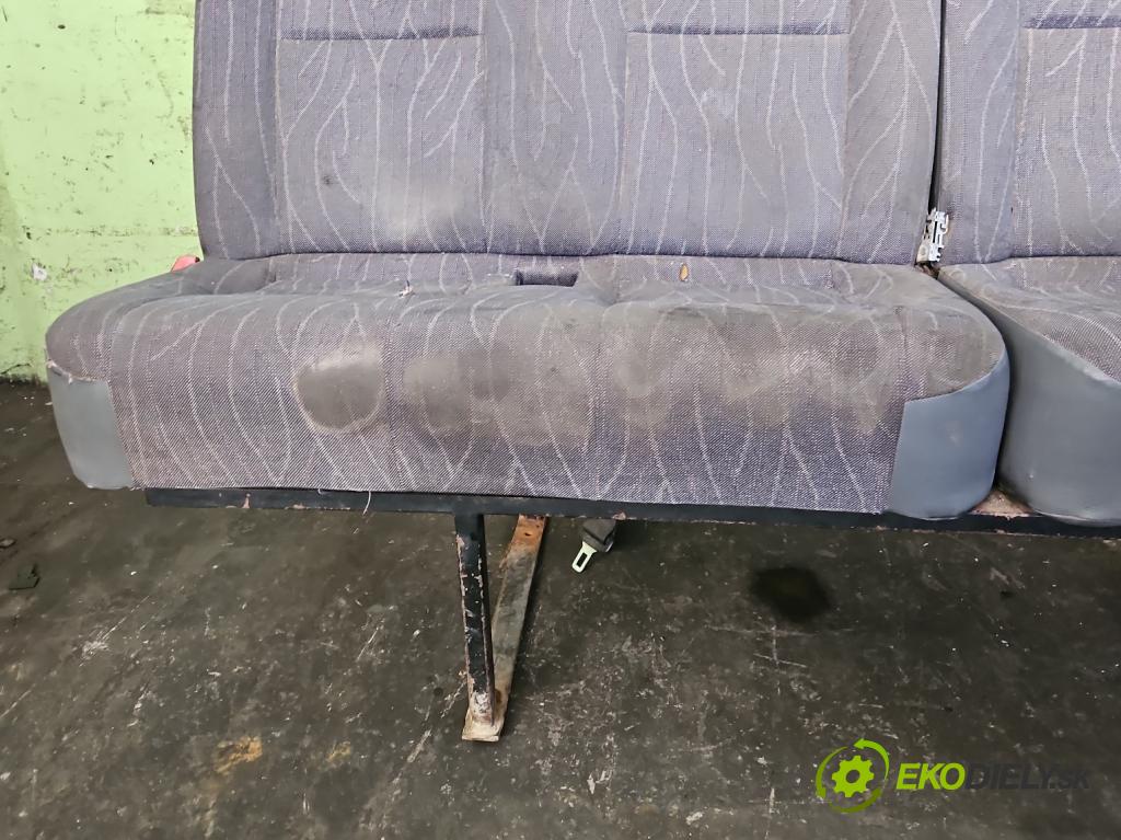 Peugeot Boxer II 2006-2018 2.2 hdi 120 HP manual 88 kW 2198 cm3 5- Pohovka: zadné  (Sedačky, sedadlá)