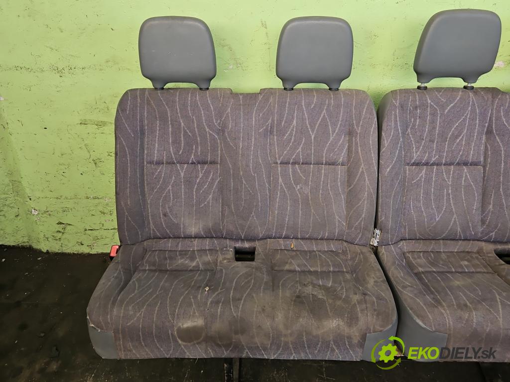 Peugeot Boxer II 2006-2018 2.2 hdi 120 HP manual 88 kW 2198 cm3 5- Pohovka: zadné  (Sedačky, sedadlá)