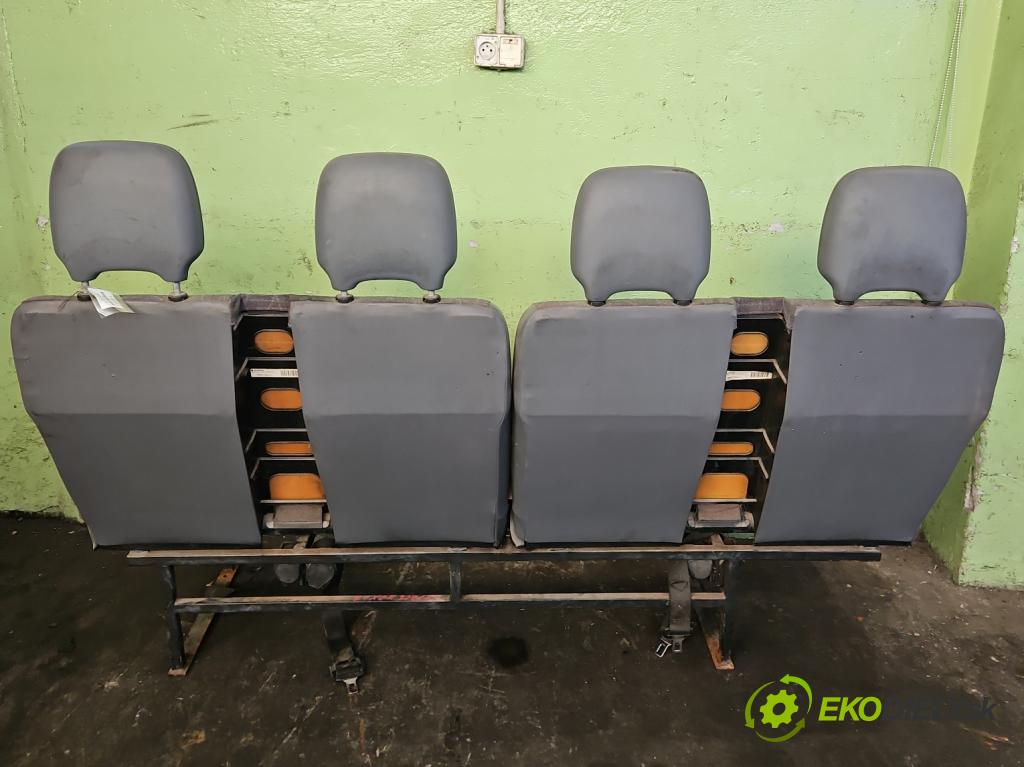 Peugeot Boxer II 2006-2018 2.2 hdi 120 HP manual 88 kW 2198 cm3 5- Pohovka: zadné  (Sedačky, sedadlá)