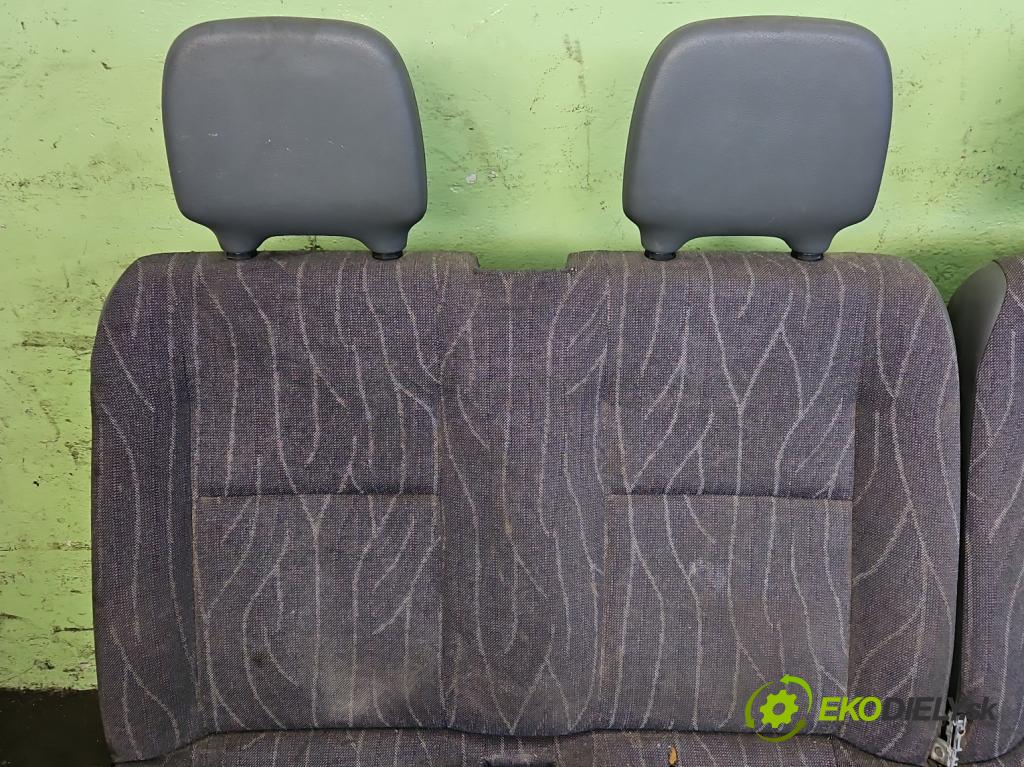 Peugeot Boxer II 2006-2018 2.2 hdi 120 HP manual 88 kW 2198 cm3 5- Pohovka: zadné  (Sedačky, sedadlá)