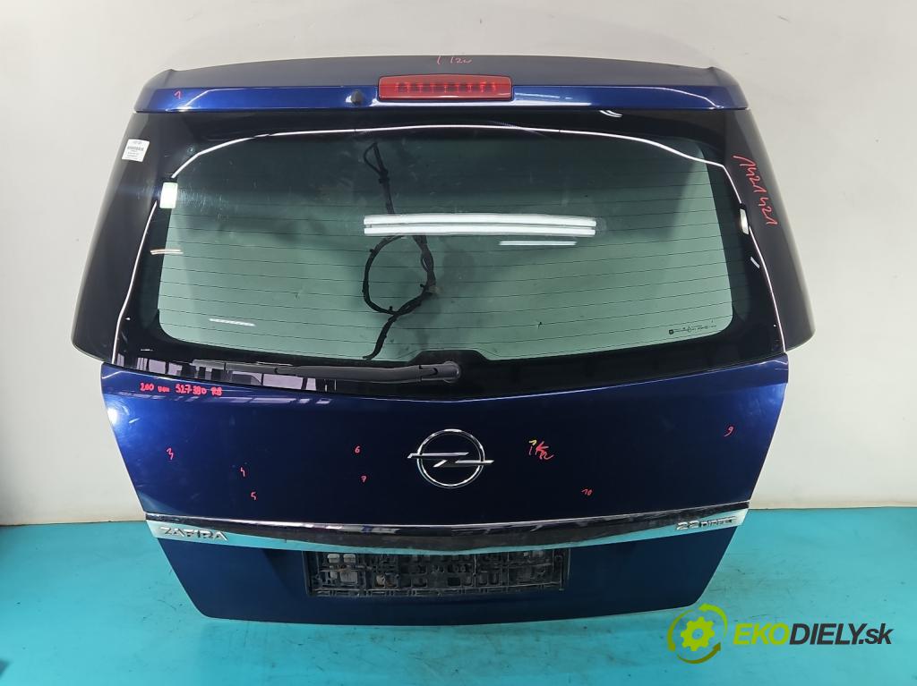 Opel Zafira B 2005-2014 2.2 16V 150 hp manual 110 kW 2198 cm3 5- zadní kufrové dveře  (Zadní kapoty)