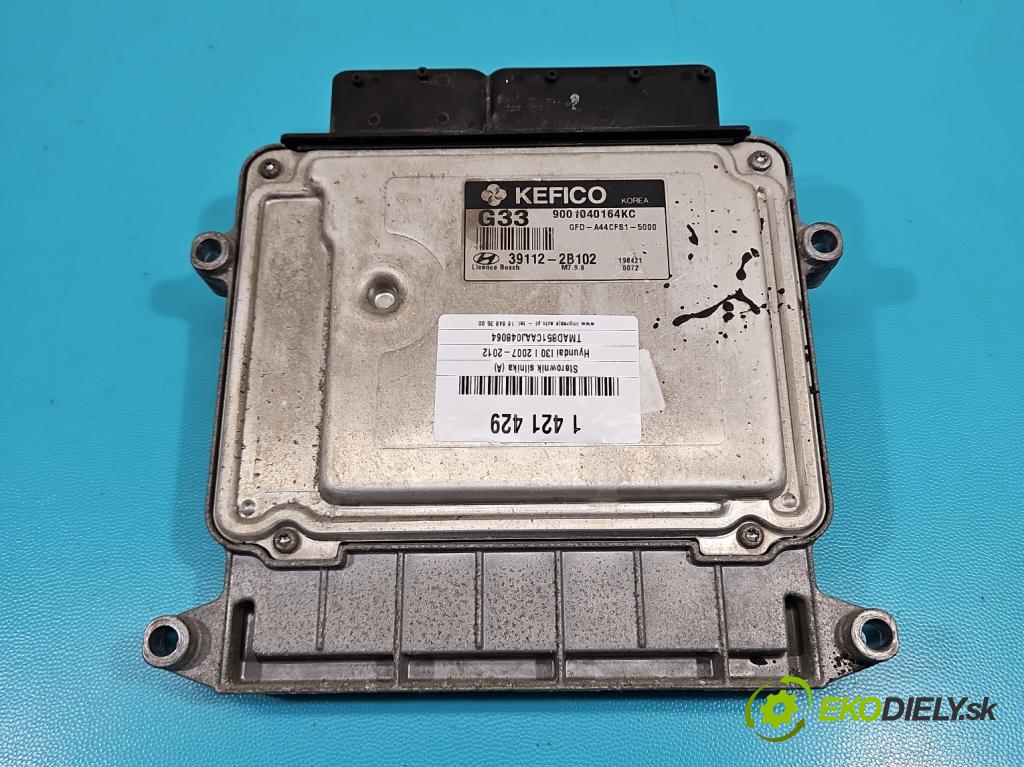 Hyundai I30 I 2007-2012 1.4 16v (G4FA) 109 HP manual 80,2 kW 1396 cm3 5- riadiaca jednotka motora 39112-2B102