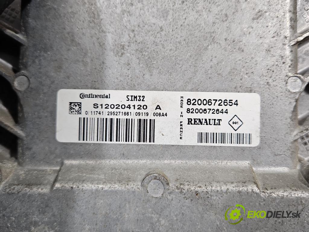 Dacia Sandero I 2008-2012 1.1 16v 75 HP manual 55 kW 1149 cm3 5- riadiaca jednotka motora S120204120A