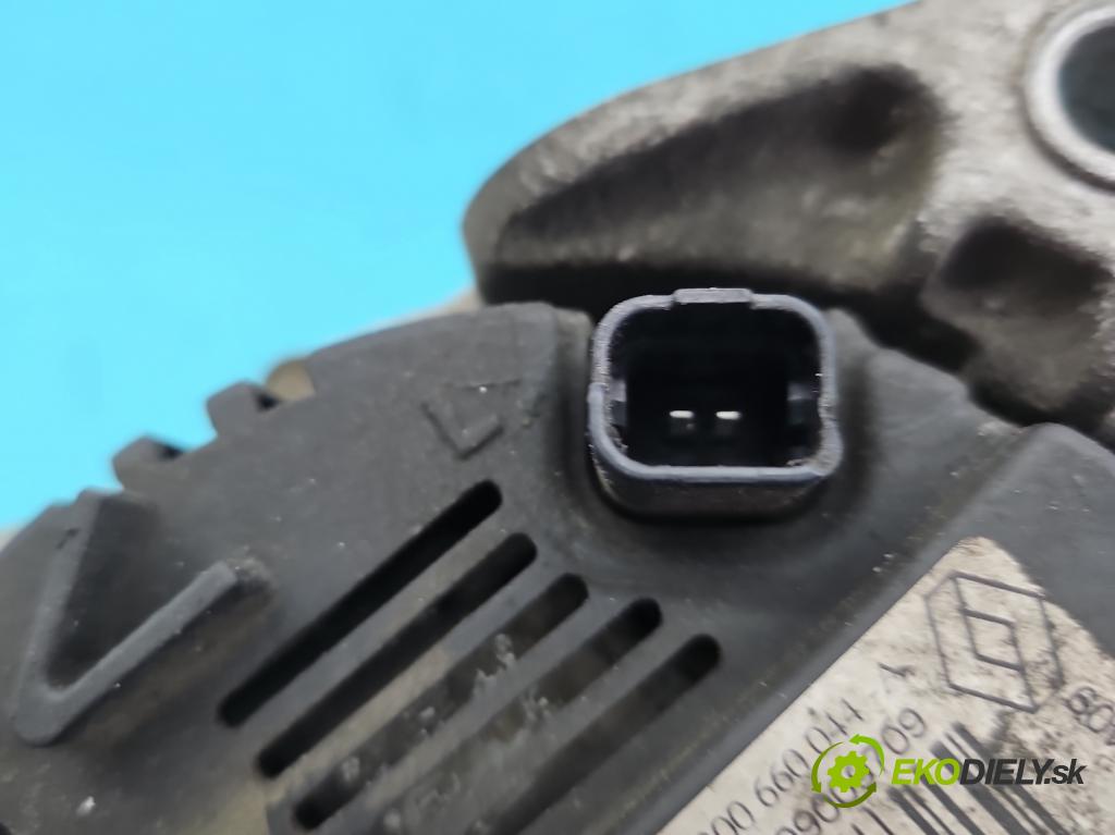 Dacia Sandero I 2008-2012 1.1 16v 75 HP manual 55 kW 1149 cm3 5- Alternator 8200660044 (Alternátory)