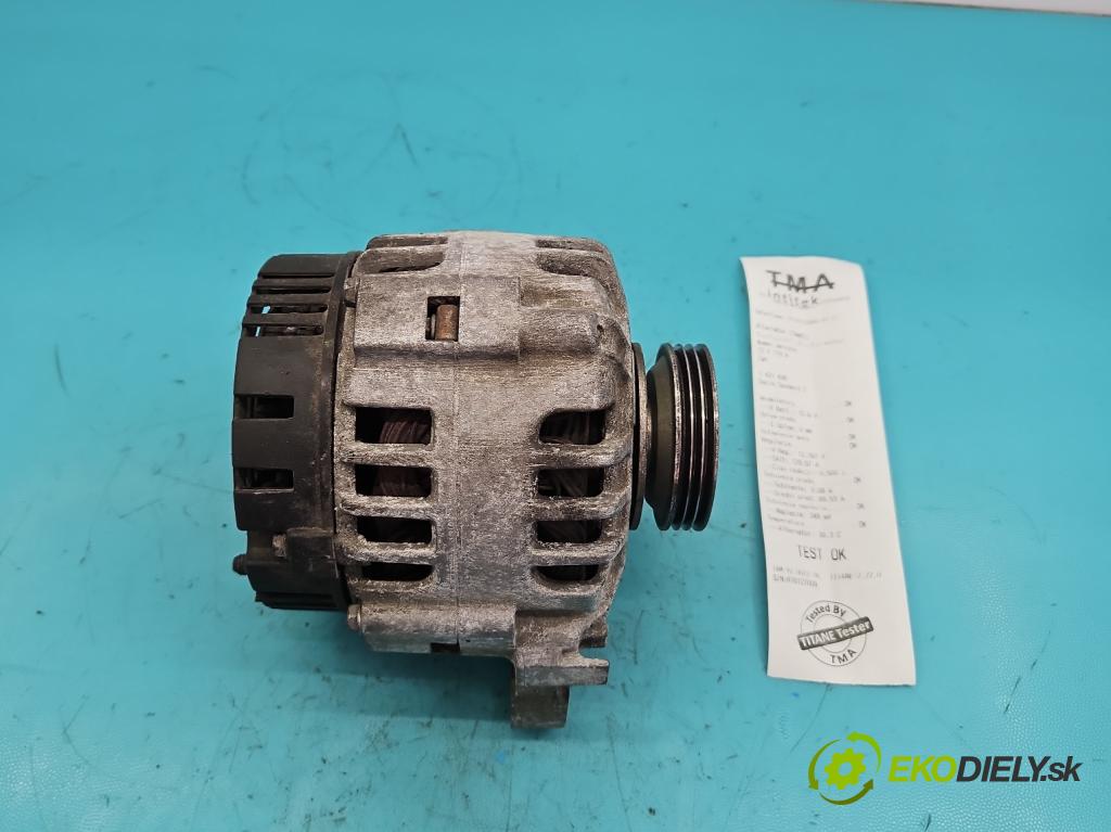 Dacia Sandero I 2008-2012 1.1 16v 75 HP manual 55 kW 1149 cm3 5- Alternator 8200660044 (Alternátory)