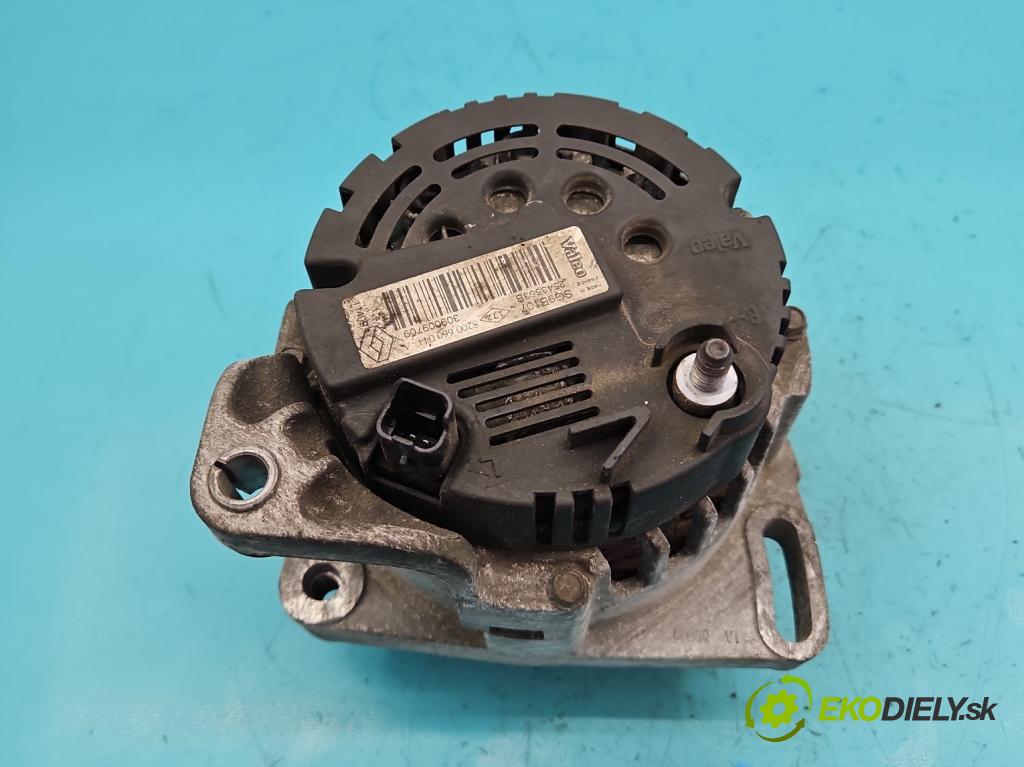Dacia Sandero I 2008-2012 1.1 16v 75 HP manual 55 kW 1149 cm3 5- Alternator 8200660044 (Alternátory)