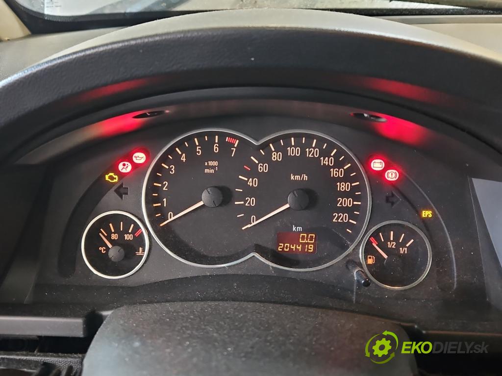 Opel Meriva A 2002-2010 1.6 16v 101 HP manual 74 kW 1598 cm3 5- riadiaca jednotka motora 12242000