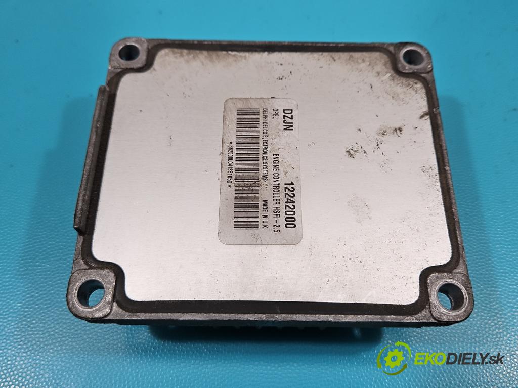 Opel Meriva A 2002-2010 1.6 16v 101 HP manual 74 kW 1598 cm3 5- riadiaca jednotka motora 12242000