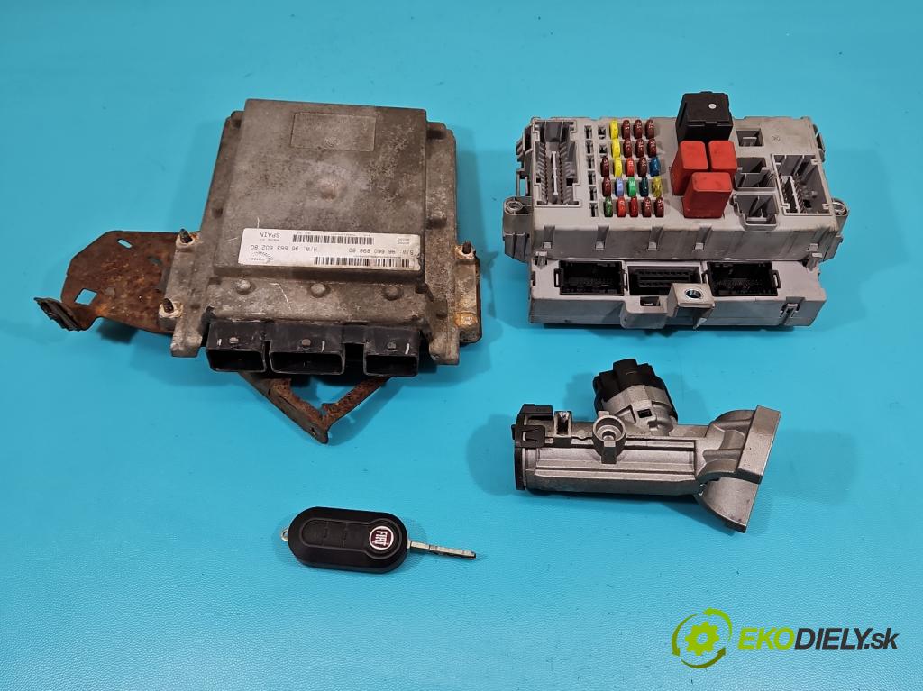 Peugeot Boxer II 2006-2018 2.2 hdi 120 HP manual 88 kW 2198 cm3 5- riadiaca jednotka motora 9666089880