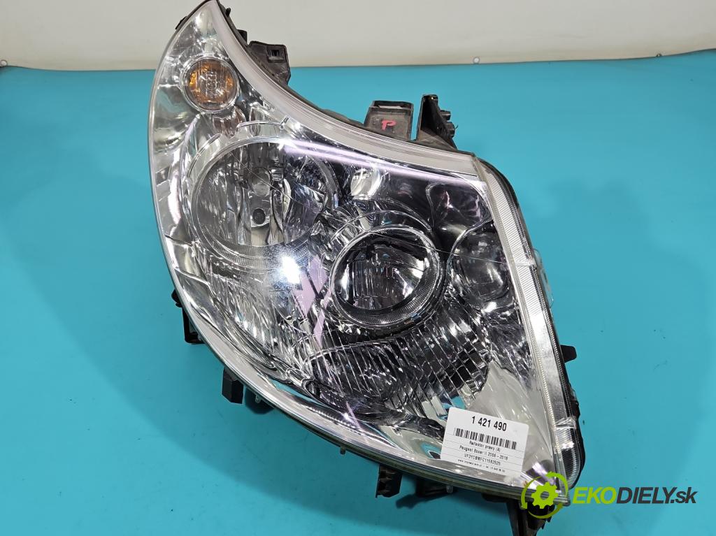 Peugeot Boxer II 2006-2018 2.2 hdi 120 HP manual 88 kW 2198 cm3 5- Reflektor: pravý  (Pravé)