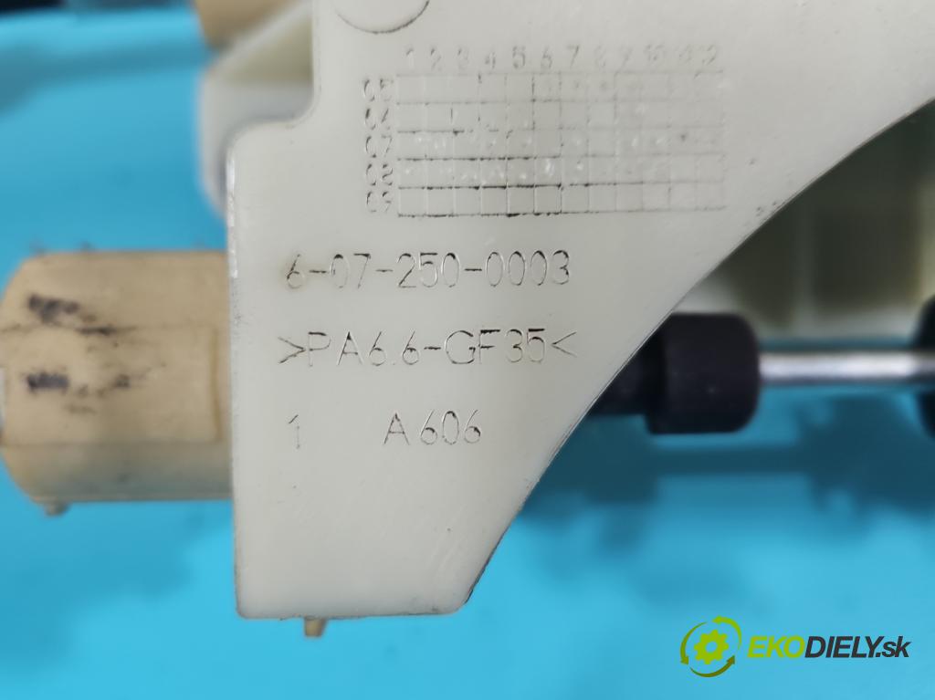 Peugeot Boxer II 2006-2018 2.2 hdi 120 HP manual 88 kW 2198 cm3 5- Páka: Změny: stupeň,rýchlosť  (Rýchlostná páka (kulisa))