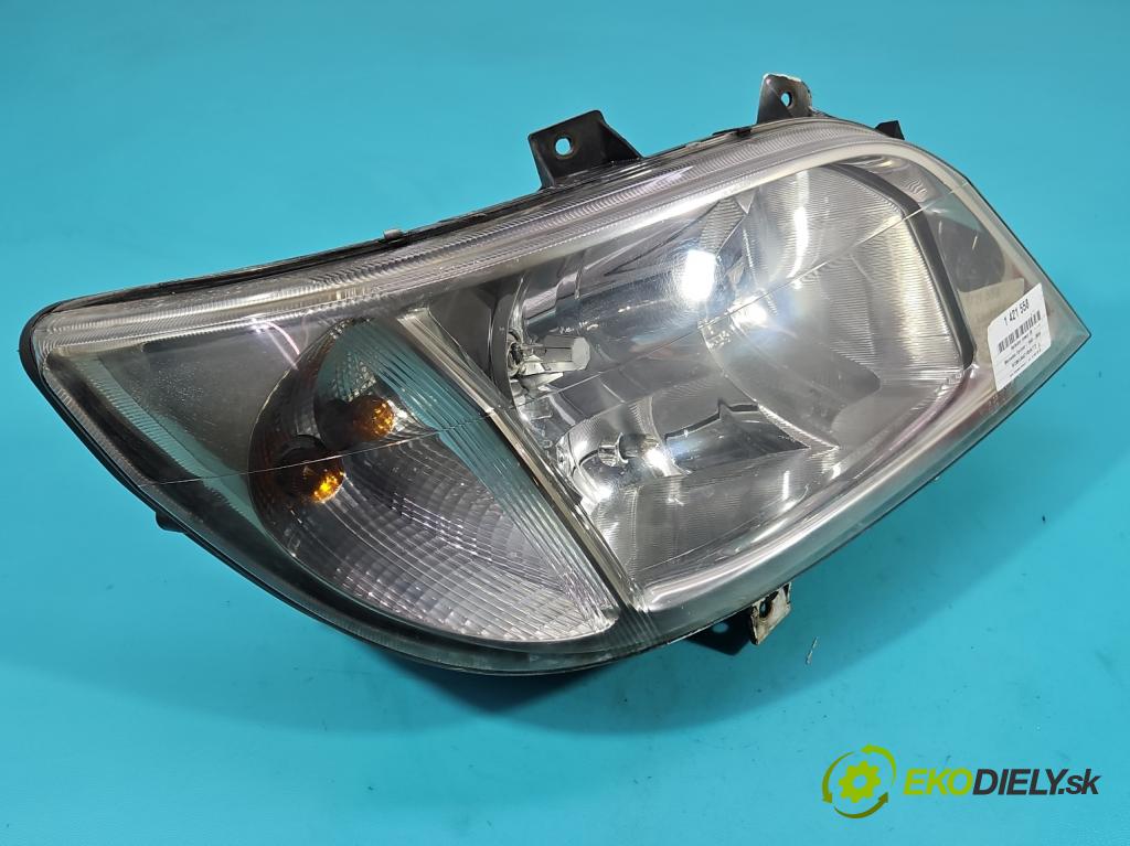 Mercedes Sprinter I 1995-2006 2,2.0 CDI 129 HP manual 95 kW 2148 cm3 5- Reflektor: pravý  (Pravé)