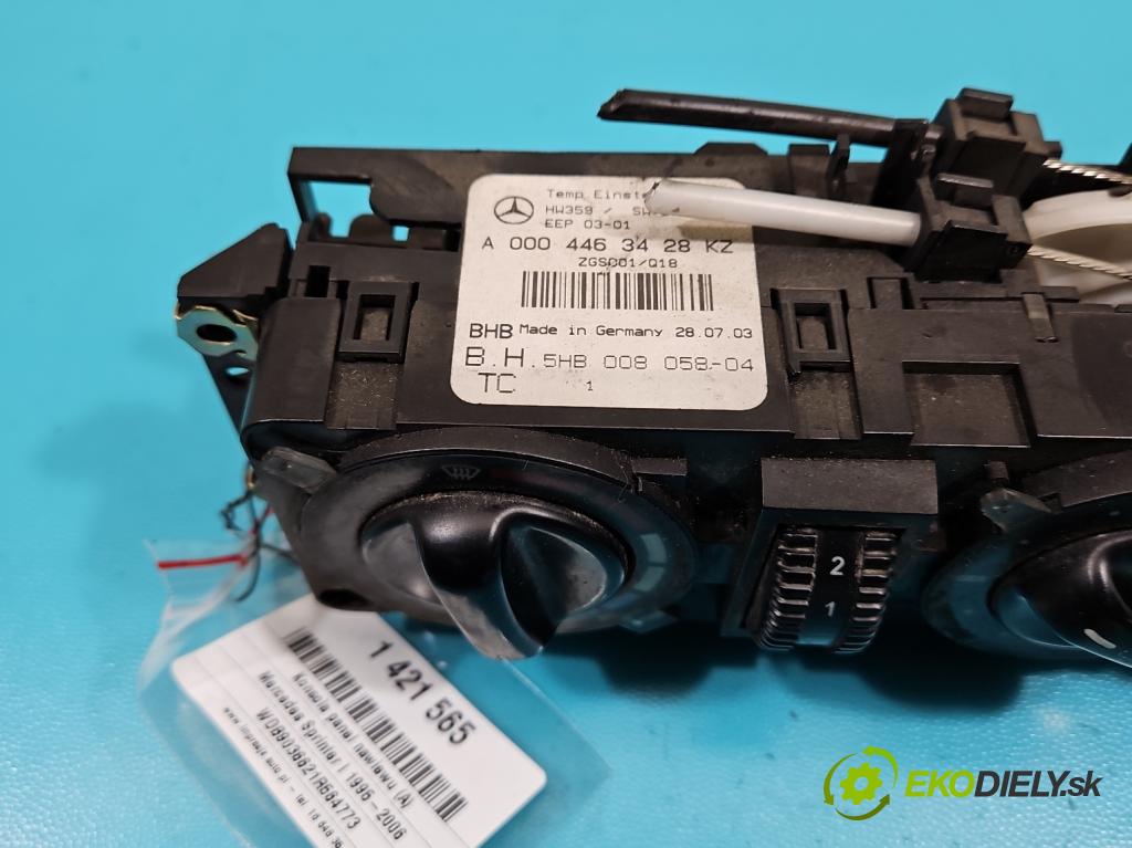 Mercedes Sprinter I 1995-2006 2,2.0 CDI 129 HP manual 95 kW 2148 cm3 5- panel kúrenia A0004463428KZ
